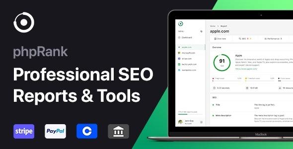 phpRank Nulled SEO Reports & Tools Platform (SaaS) Free Download