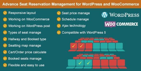 Advance Seat Reservation Management for WooCommerce Nulled