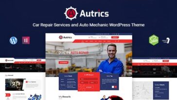 Autrics Nulled Car Services and Auto Mechanic WordPress Theme Free Download
