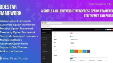 Codestar Framework Nulled A WordPress Option Framework Free Download