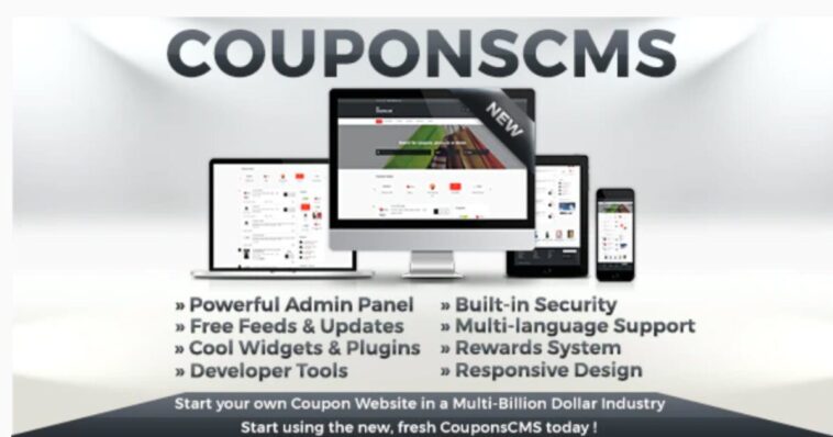 Coupons CMS 7 Nulled Free Download