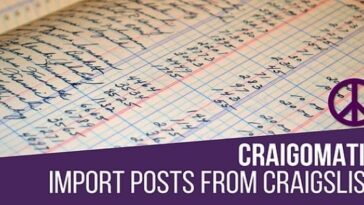 Craigomatic Nulled Craigslist Automatic Post Generator Plugin for WordPress Free Download