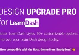 Design Upgrade Pro for LearnDash Nulled Free Download