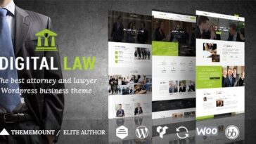 Digital Law Nulled Attorney & Legal Advisor WordPress Theme Free Download