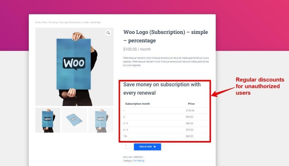 Discounts for WooCommerce Subscriptions Nulled Free Download