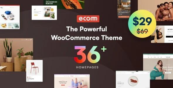 Ecomm Nulled The Powerful WooCommerce Theme Free Download