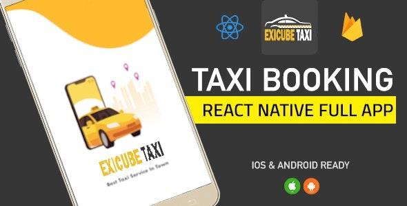 Exicube Taxi App Nulled GrabCab iOS Android Web Admin Free Download