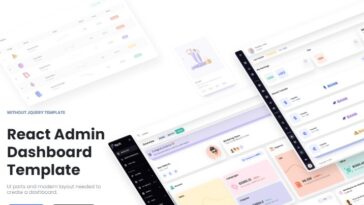 Facit Nulled React Admin Dashboard Template Free Download