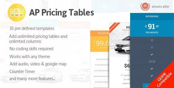 Free Download AP Pricing Tables Nulled