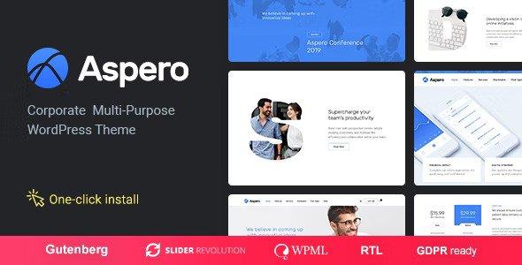 Free Download Aspero Theme Nulled