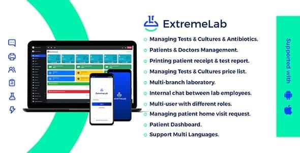 Free Download Extreme Laboratory Management System Nulled