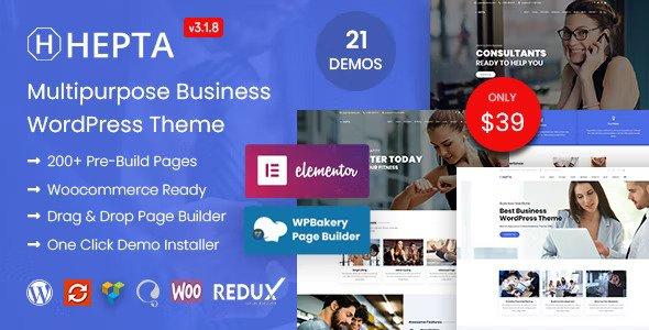 Free Download Hepta Theme Nulled