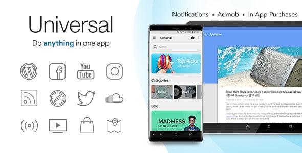 Free Download Universal App Nulled