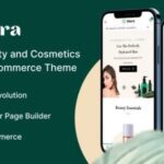 Hara Nulled Beauty and Cosmetics Shop WooCommerce Theme Free Download