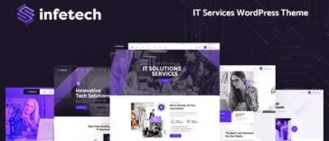 Infetech Nulled IT Services WordPress Theme Free Download