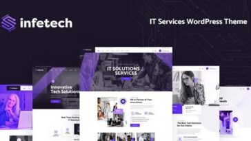 Infetech Nulled IT Services WordPress Theme Free Download
