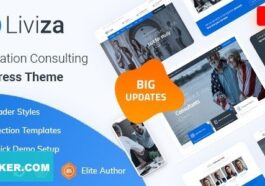 Liviza Nulled Immigration Consulting WordPress Theme Free Download