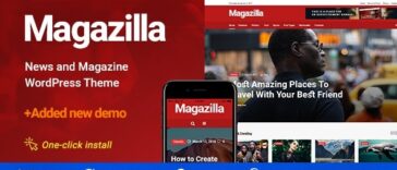 Magazilla Nulle News & Magazine Theme Free Download