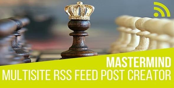 Mastermind Nulled Multisite RSS Feed Post Generator Free Download