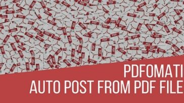 Pdfomatic Nulled Automatic Post Generator Plugin for WordPress Free Download