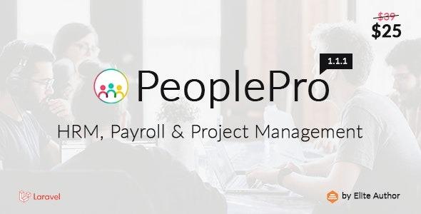 PeoplePro Nulled HRM, Payroll & Project Management Free Download