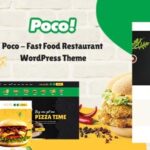 Poco Nulled Fast Food Restaurant WordPress Theme Free Download
