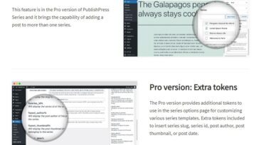 PublishPress Series Pro Nulled Free Download