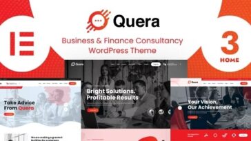 Quera Nulled Business Consultancy WordPress Theme Free Downlaod