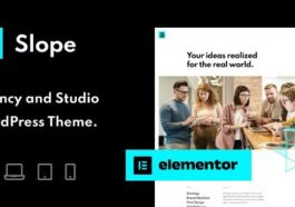 Slope – Agency & Studio WordPress Theme Nulled