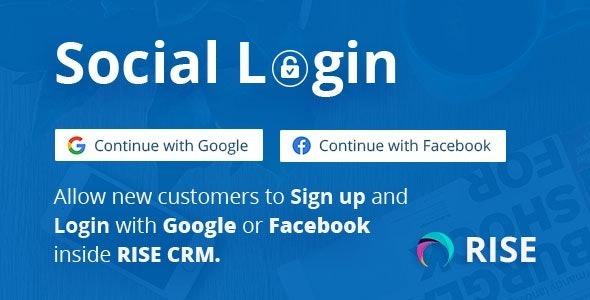 Social Login for RISE CRM Nulled Free Download