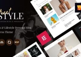 Street Style Nulled Fashion & Lifestyle Personal Blog WordPress Theme Free Download