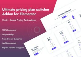 Ultimate Pricing Plan Switcher Addon for Elementor Nulled Free Download