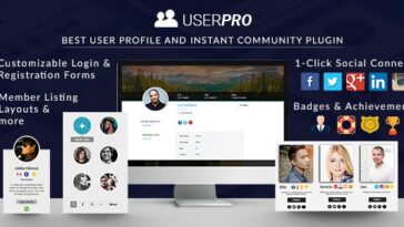 UserPro Nulled Community and User Profile WordPress Plugin Free Download