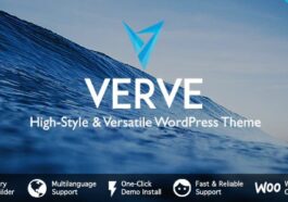 Verve WordPress Theme Nulled Free Download