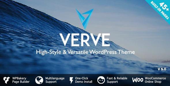 Verve WordPress Theme Nulled Free Download
