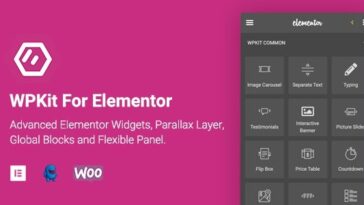 WPKit For Elementor Nulled Free Download