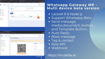Wa Gateway Nulled Multi-Device BETA MPWA MD Free Download