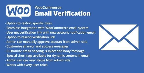 WooCommerce Email Verification Nulled