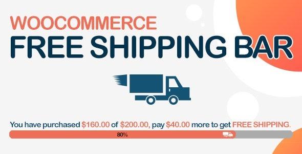 WooCommerce Free Shipping Bar Nulled v1.1.13 Free Download