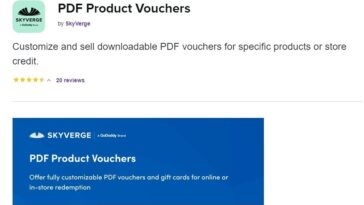 WooCommerce PDF Product Vouchers Nulled SkyVerge Free Download