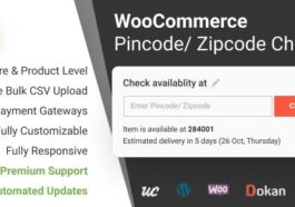 WooCommerce Pincode / Zipcode Checker Nulled Download