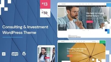 Consultum Nulled Consulting & Investments WordPress Theme Free Download