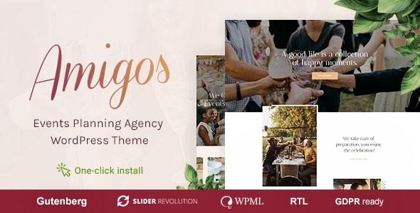 free download Amigos – Party & Celebration Event Agency nulled