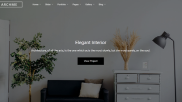 free download Architecturer - Interior Design HTML Template nulled