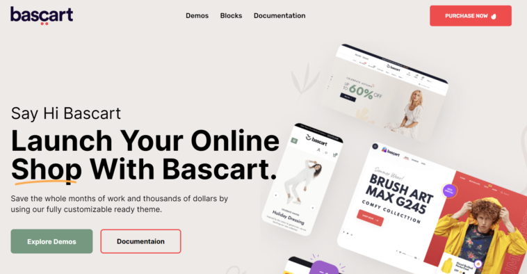 free download Bascart - Multipurpose WooCommerce WordPress Theme with Builder nulled