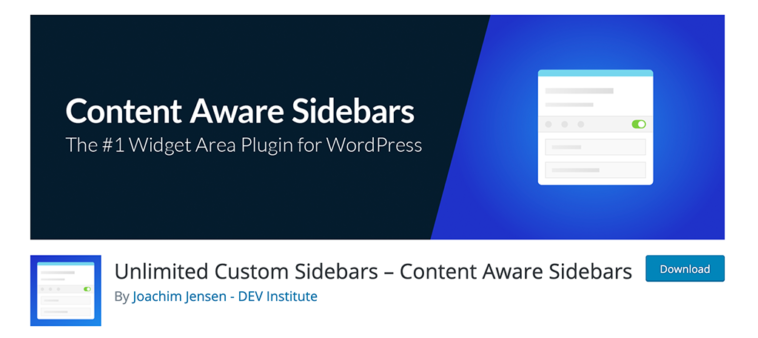 free download Content Aware Sidebars Pro nulled