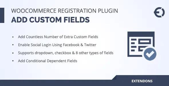 free download Custom User Registration Fields for WooCommerce nulled