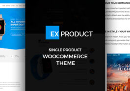 free download ExProduct – Single Product WordPress Theme nulled