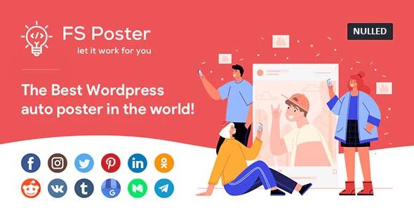 free download FS Poster - WordPress Social Auto Poster & Scheduler nulled