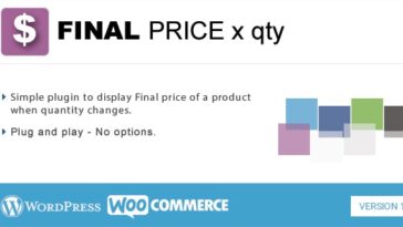 free download Final Price For WooCommerce nulled